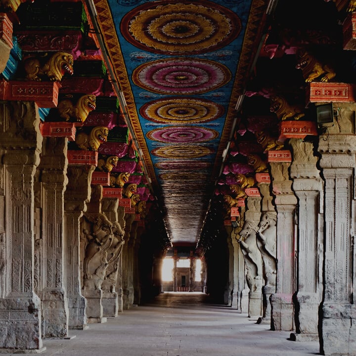 Meenakshi Temple in South India